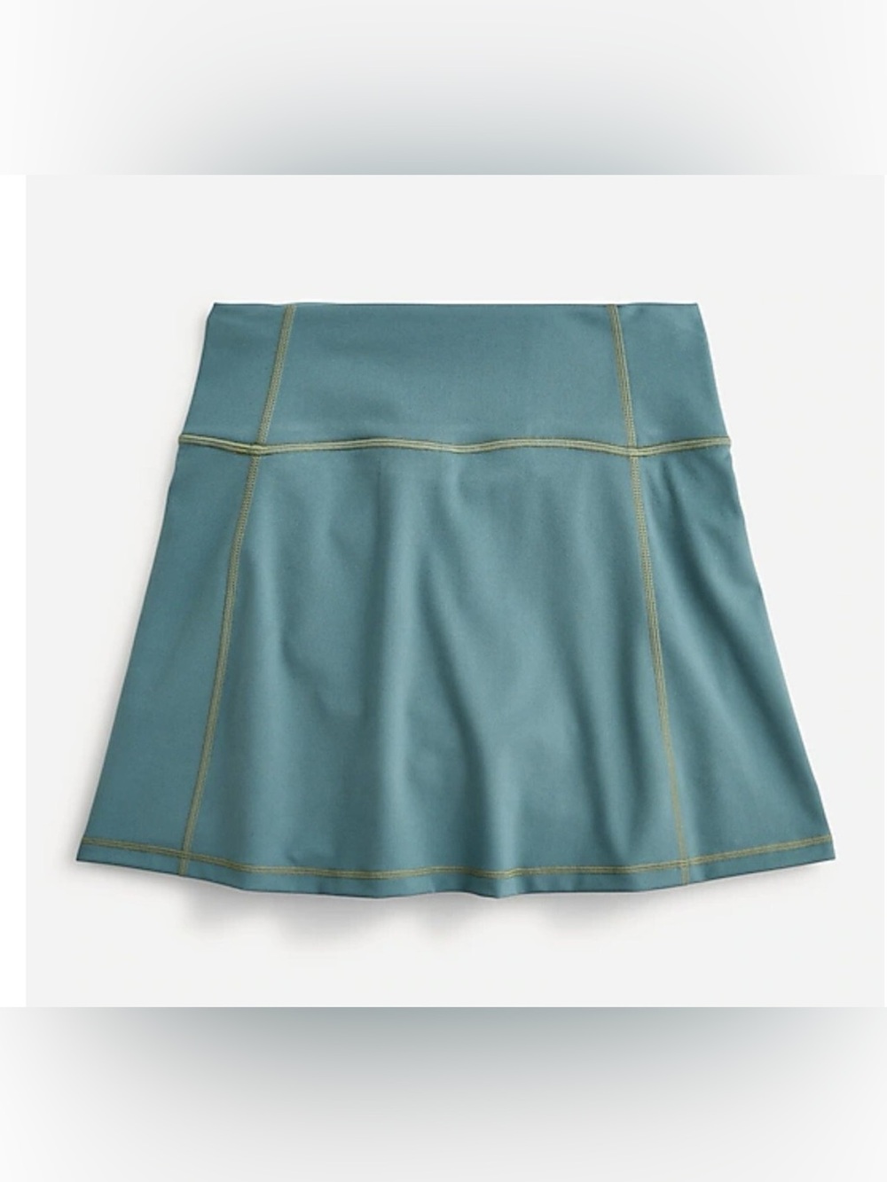 J. Crew Active CloudStretch High-rise Sports Skirt Alhambra Green Skort XL